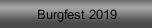 Burgfest 2019